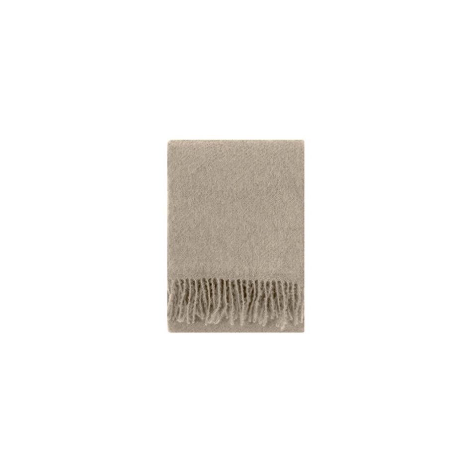 Saaga Uni Mohair Blanket - Beige (Outlet)