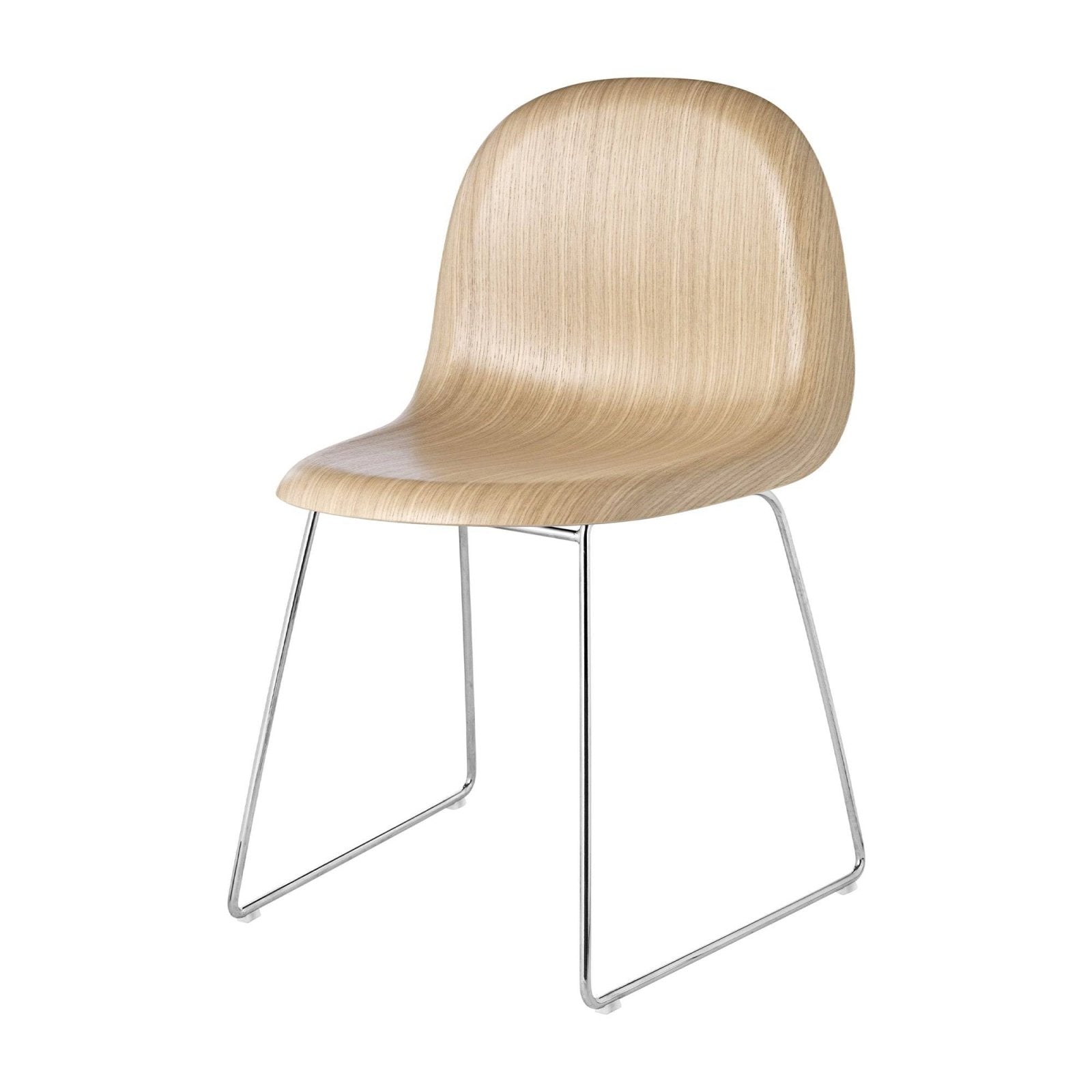 Gubi - 3D Dining Chair - Un-upholstered - Skandium London