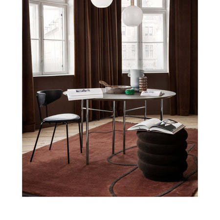 Ferm Living - Round pouf - faded velvet - Skandium London