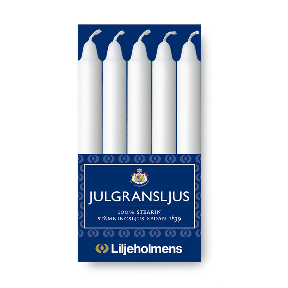 Liljeholmens  - Christmas Tree Candles 20 Pcs White