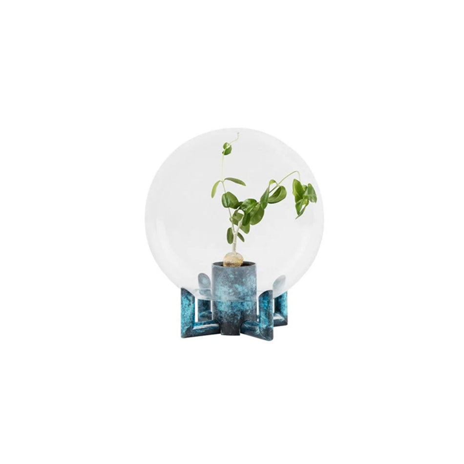 Orb Vase - Small - Blue (Outlet)