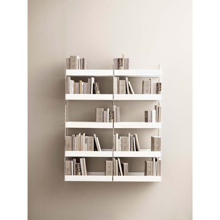 String - Metal Shelf - High & Low Edge - Skandium London