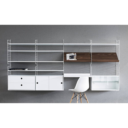 String - Magazine Shelf - Wood - Skandium London