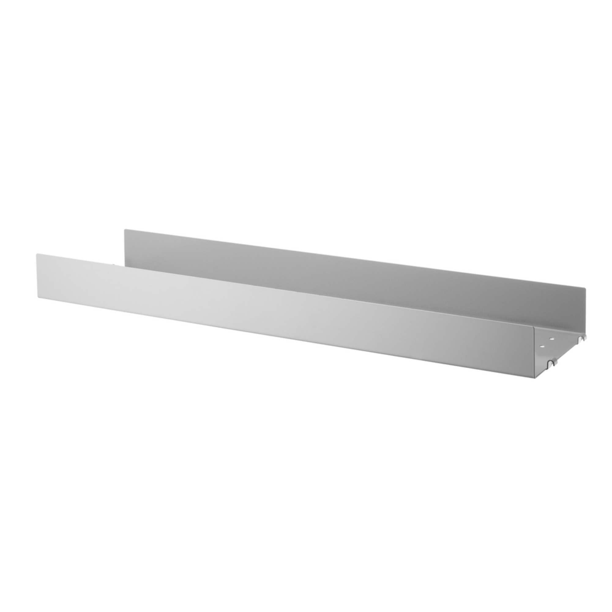 String - Metal Shelf - High & Low Edge - Skandium London