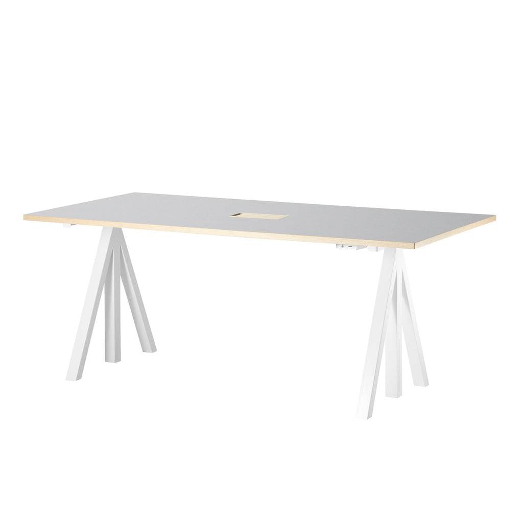 String - Works Desktop for Height Adjustable Frame - Skandium London