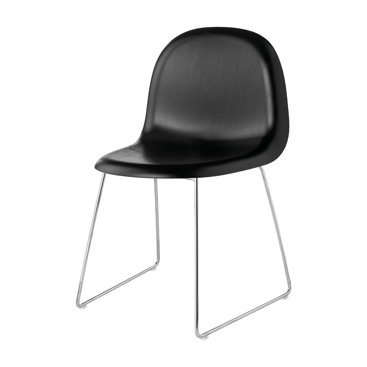 Gubi - 3D Dining Chair - Un-upholstered - Skandium London