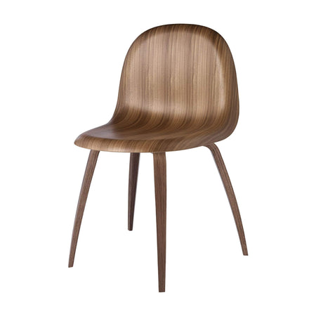 Gubi - 3D Dining Chair - Un-upholstered - Skandium London