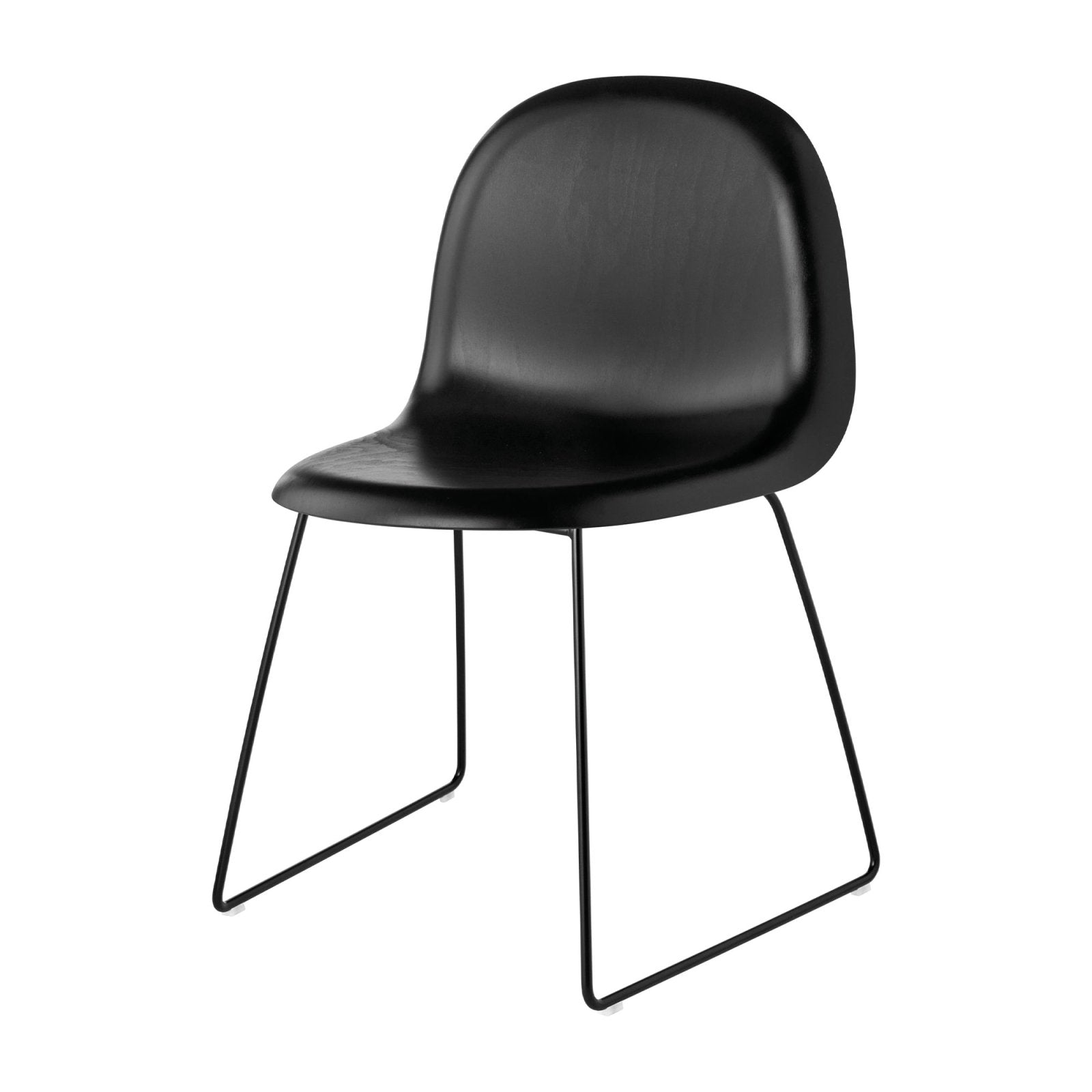 Gubi - 3D Dining Chair - Un-upholstered - Skandium London