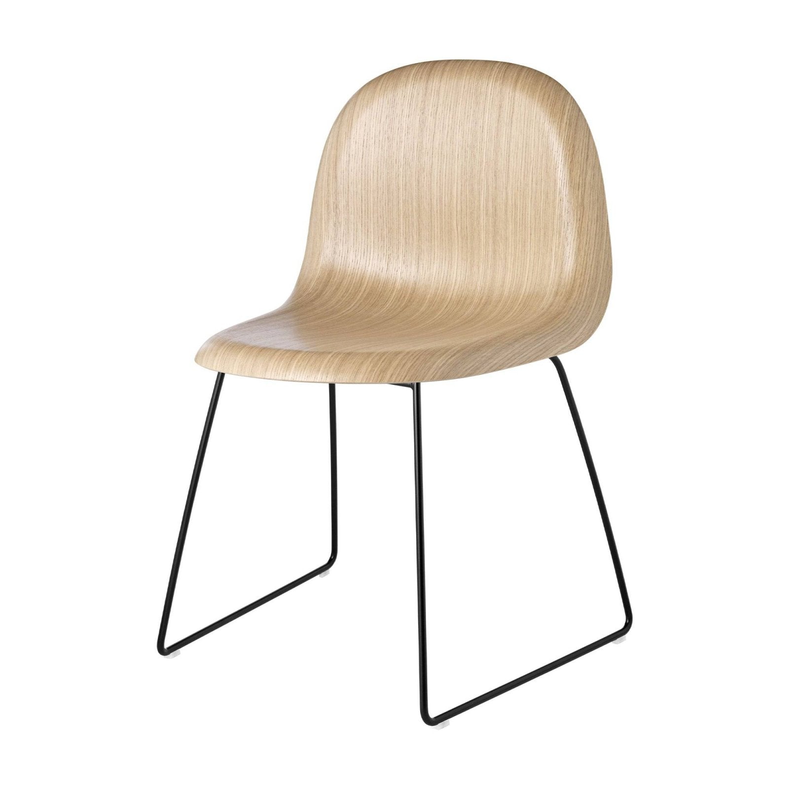 Gubi - 3D Dining Chair - Un-upholstered - Skandium London