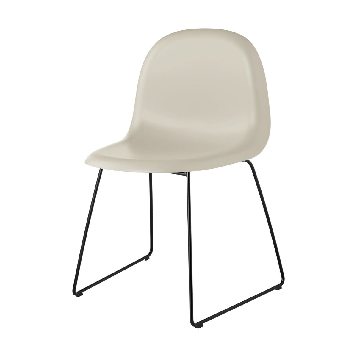 Gubi - 3D Dining Chair - Un-upholstered - Skandium London