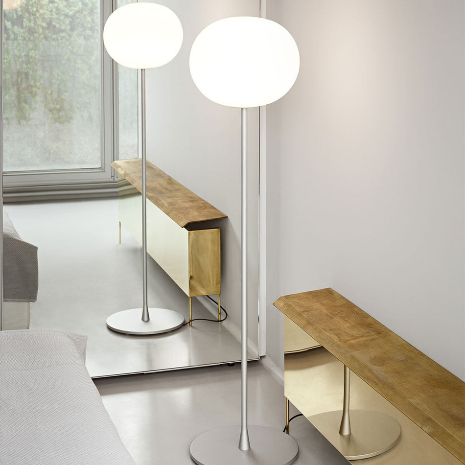 Glo-Ball F2 Floor Lamp - Chrome (Ex-display)