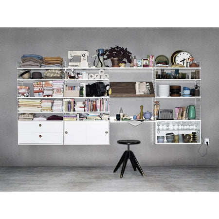 String - Magazine Shelf - Wood - Skandium London