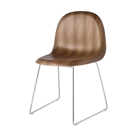 Gubi - 3D Dining Chair - Un-upholstered - Skandium London