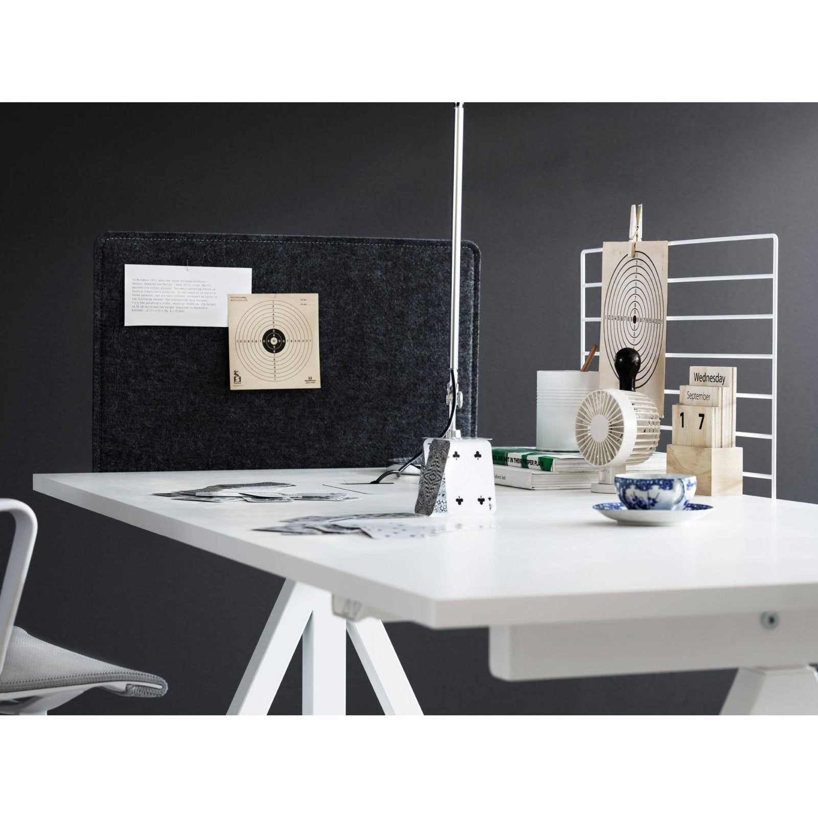 String - Works Desktop for Height Adjustable Frame - Skandium London