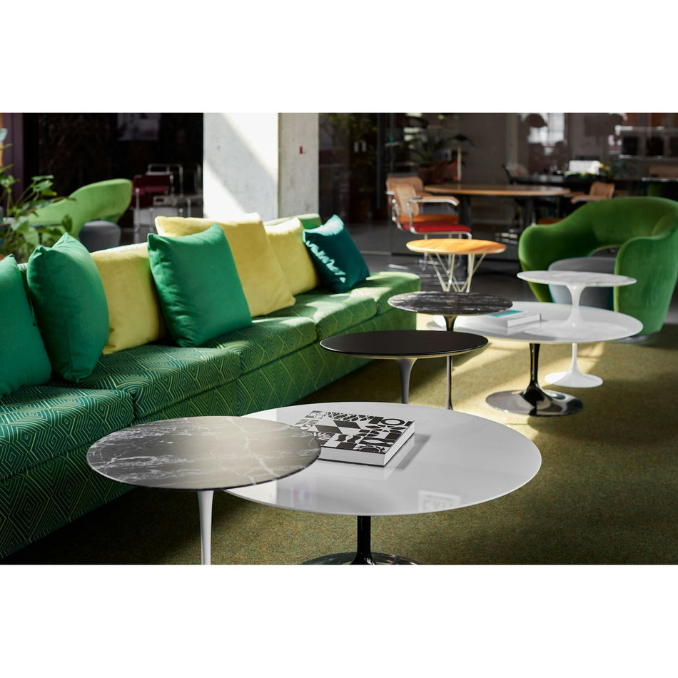 Saarinen Round Coffee/Side Table - White Base