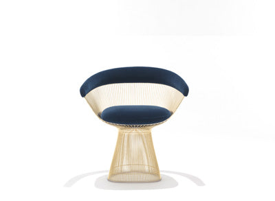 Platner gold plated side chair