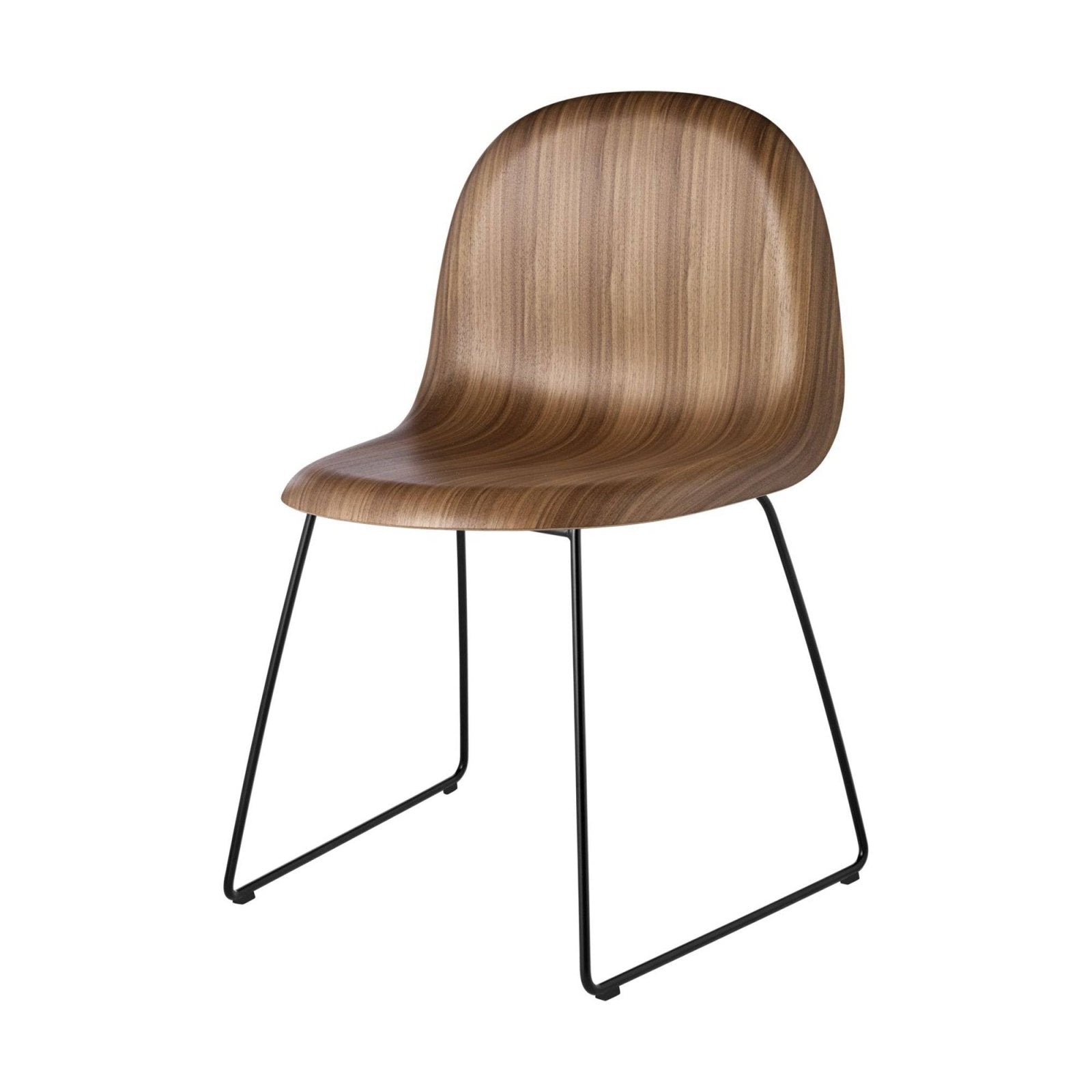 Gubi - 3D Dining Chair - Un-upholstered - Skandium London