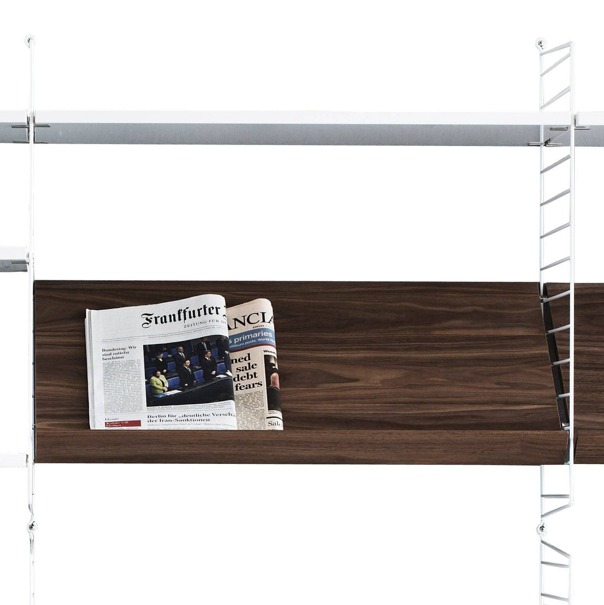 String - Magazine Shelf - Wood - Skandium London