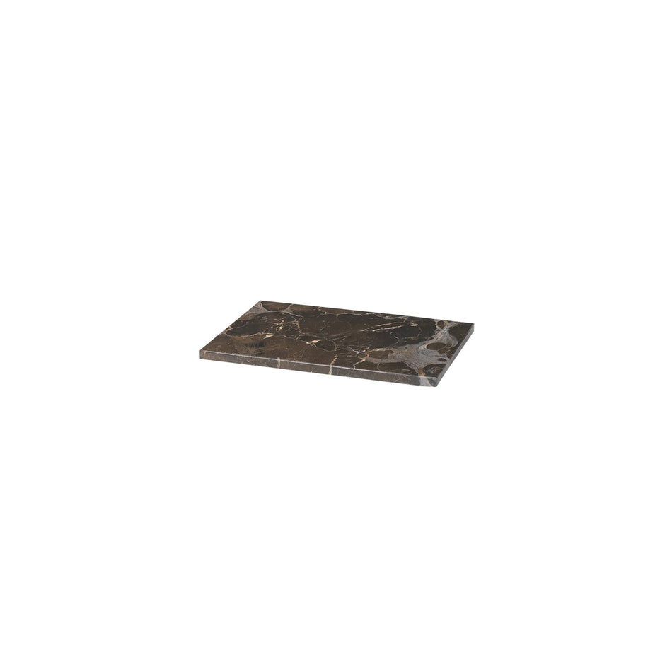 Tray For Plant Box - Marble - Dark Brown (Outlet)