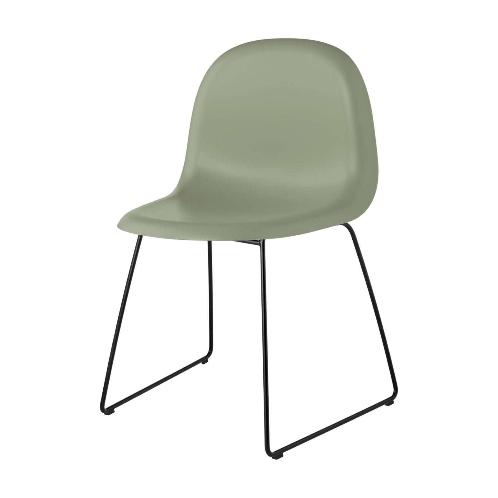 Gubi - 3D Dining Chair - Un-upholstered - Skandium London