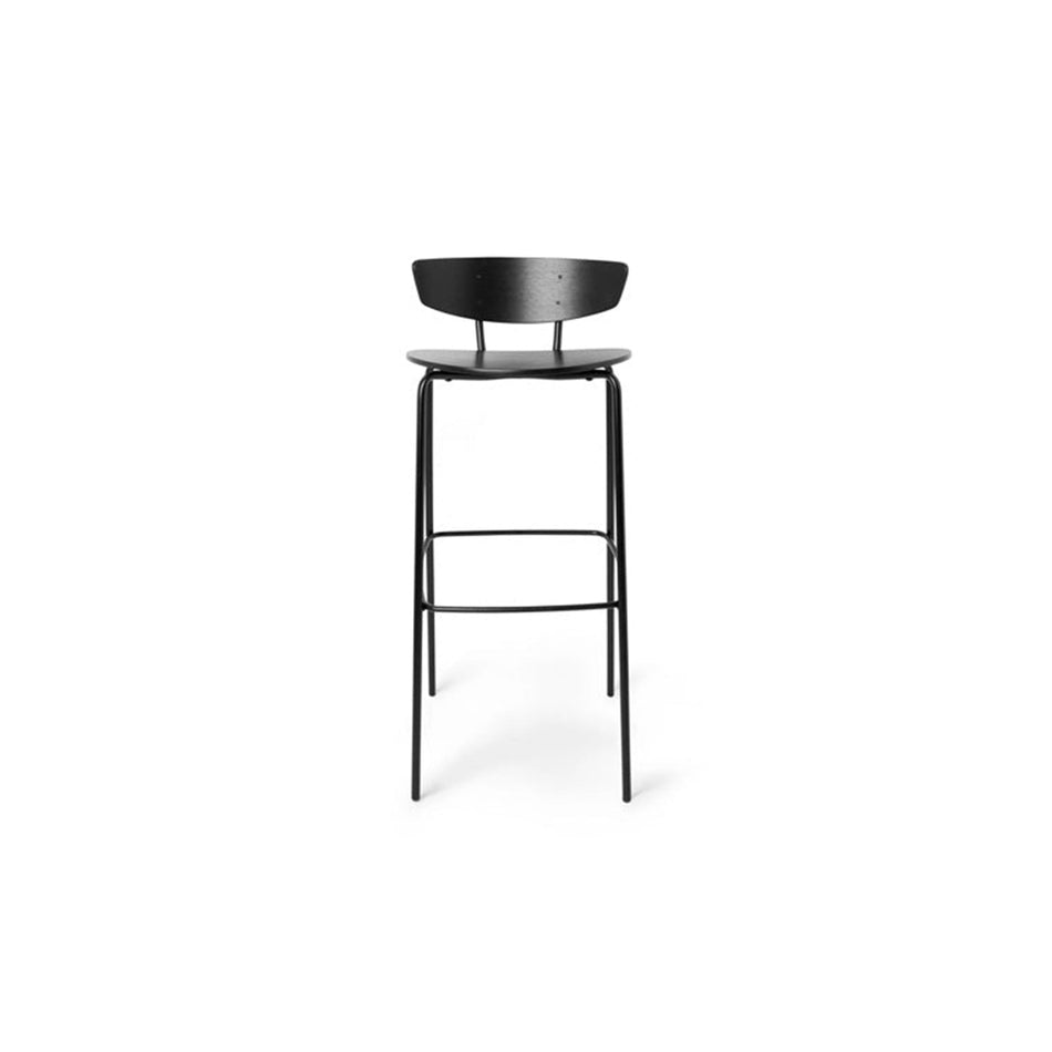 Herman Bar Chair - Black - Low (Outlet)