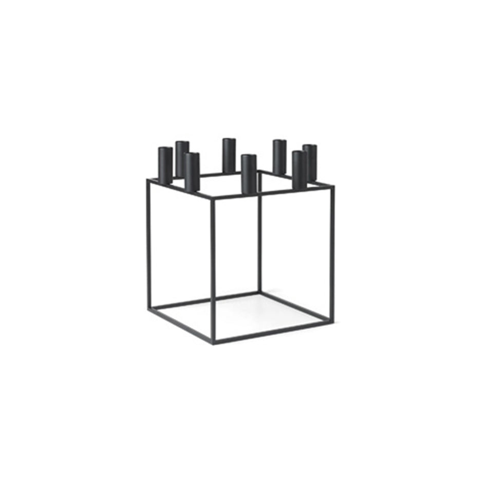 Kubus 8 candleholder - Black (Outlet)