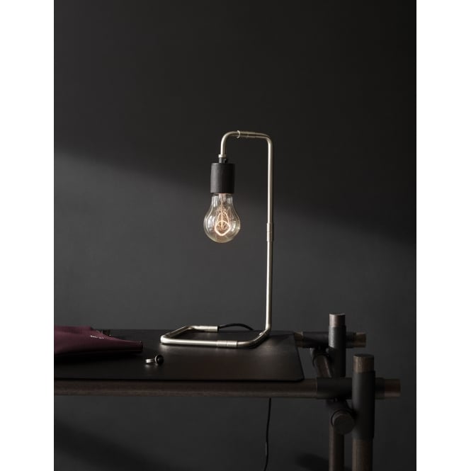 Reade Table Lamp - Brushed Steel (Outlet)