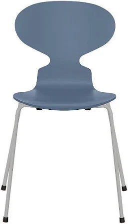 Ant chair Lacquered/ Lavender Blue/ Light Grey base  (Ex-display)