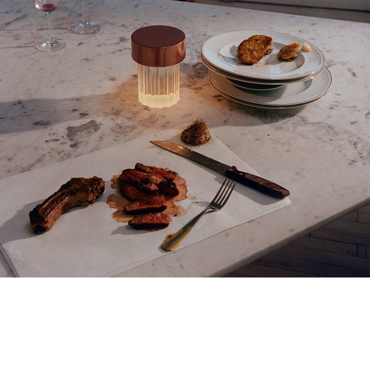 Last Order fluted table lamp - outdoor | Flos | Skandium London