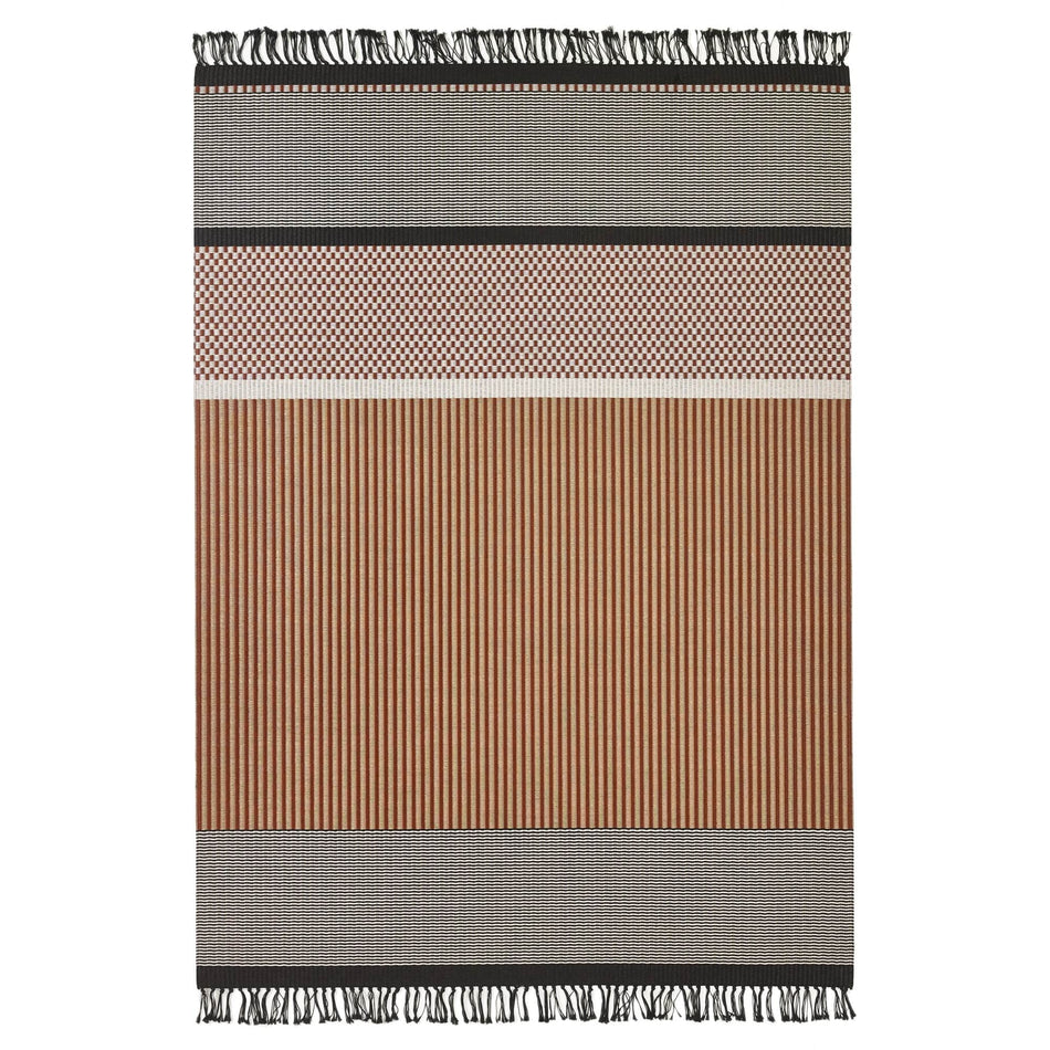 Woodnotes - San Francisco rug - Reddish Brown/Stone - Skandium London