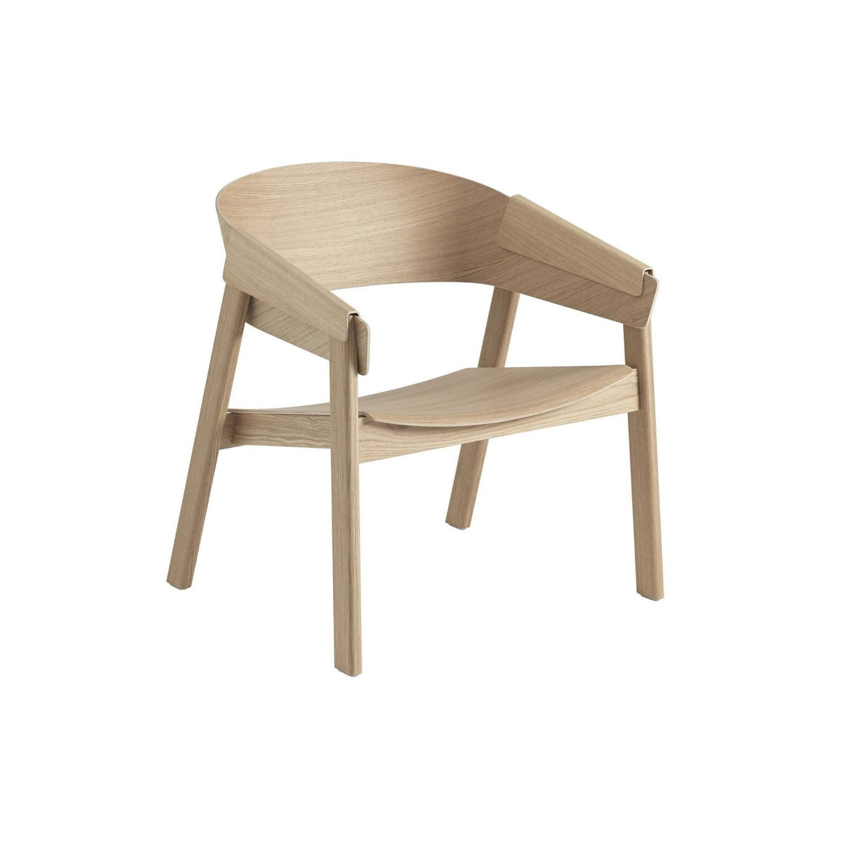 Cover Lounge Chair - Wooden Seat | Muuto | Skandium London