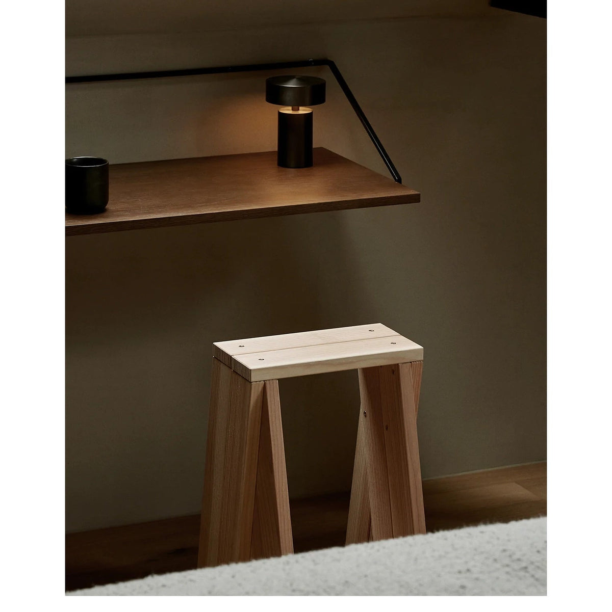 Audo (Menu) - Column Table Lamp, Portable - Skandium London