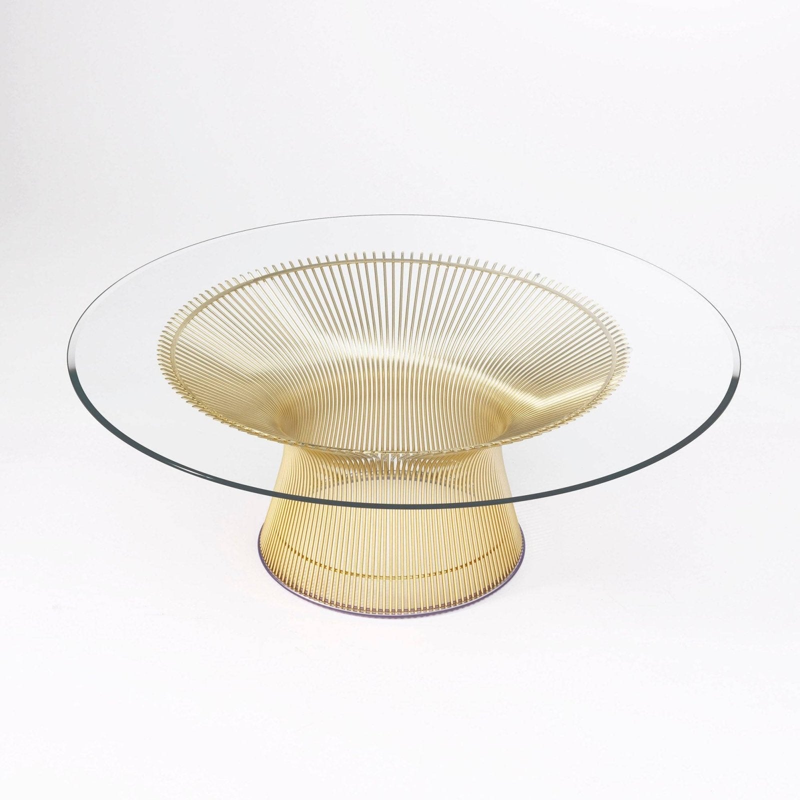 Knoll - Platner gold plated coffee table - Skandium London