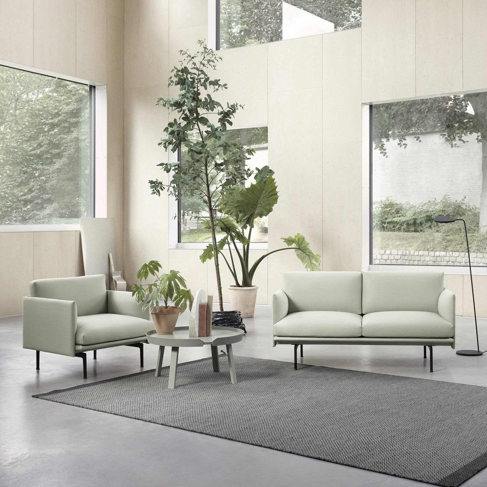 Muuto - Outline studio sofa, 220 cm - Skandium London