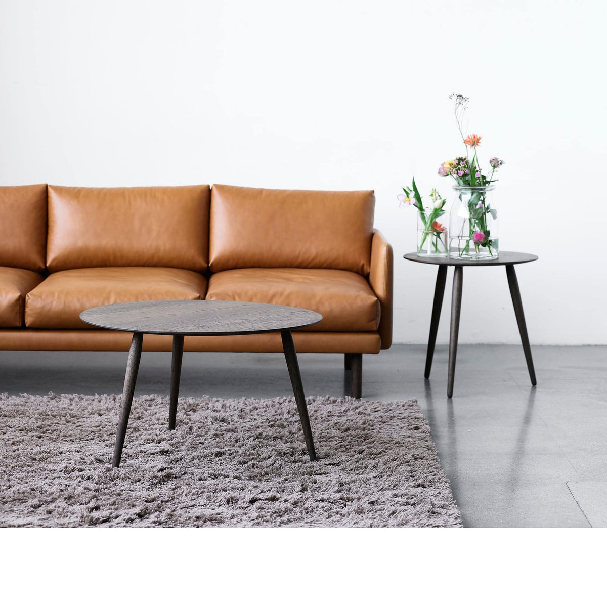 Bruunmunch - EMO 3-seater sofa - Leather - Skandium London