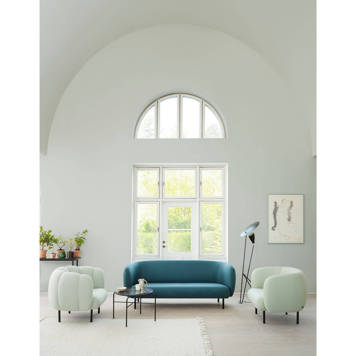 Warm Nordic - Cape 3 Seater Sofa - Skandium London