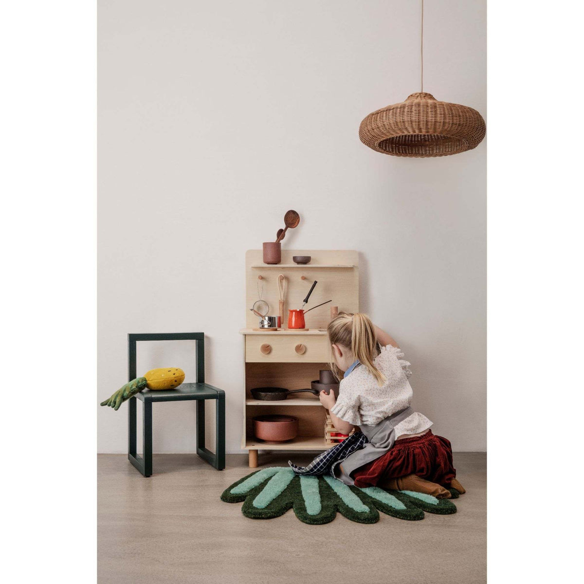 Braided Lampshade | Disc | Ferm Living | Skandium London