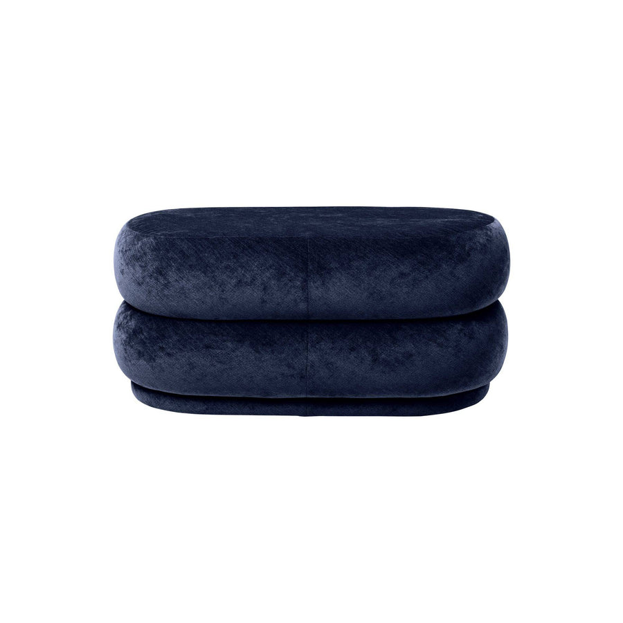 Oval pouf (Outlet) by Ferm Living | Shop at Skandium London