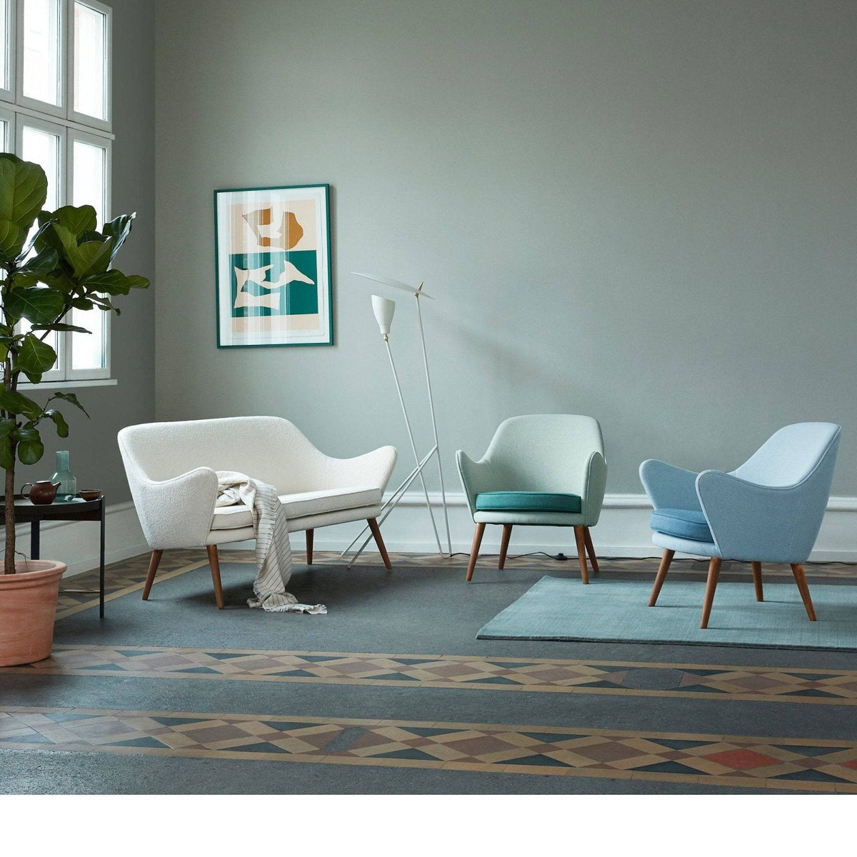 Warm Nordic - Dwell Lounge Chair - Skandium London