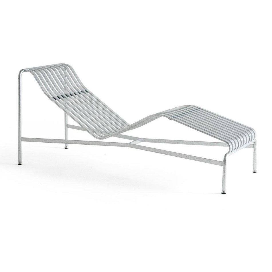 Palissade Chaise Longue | Hot Galvanised Steel | HAY | Skandium London