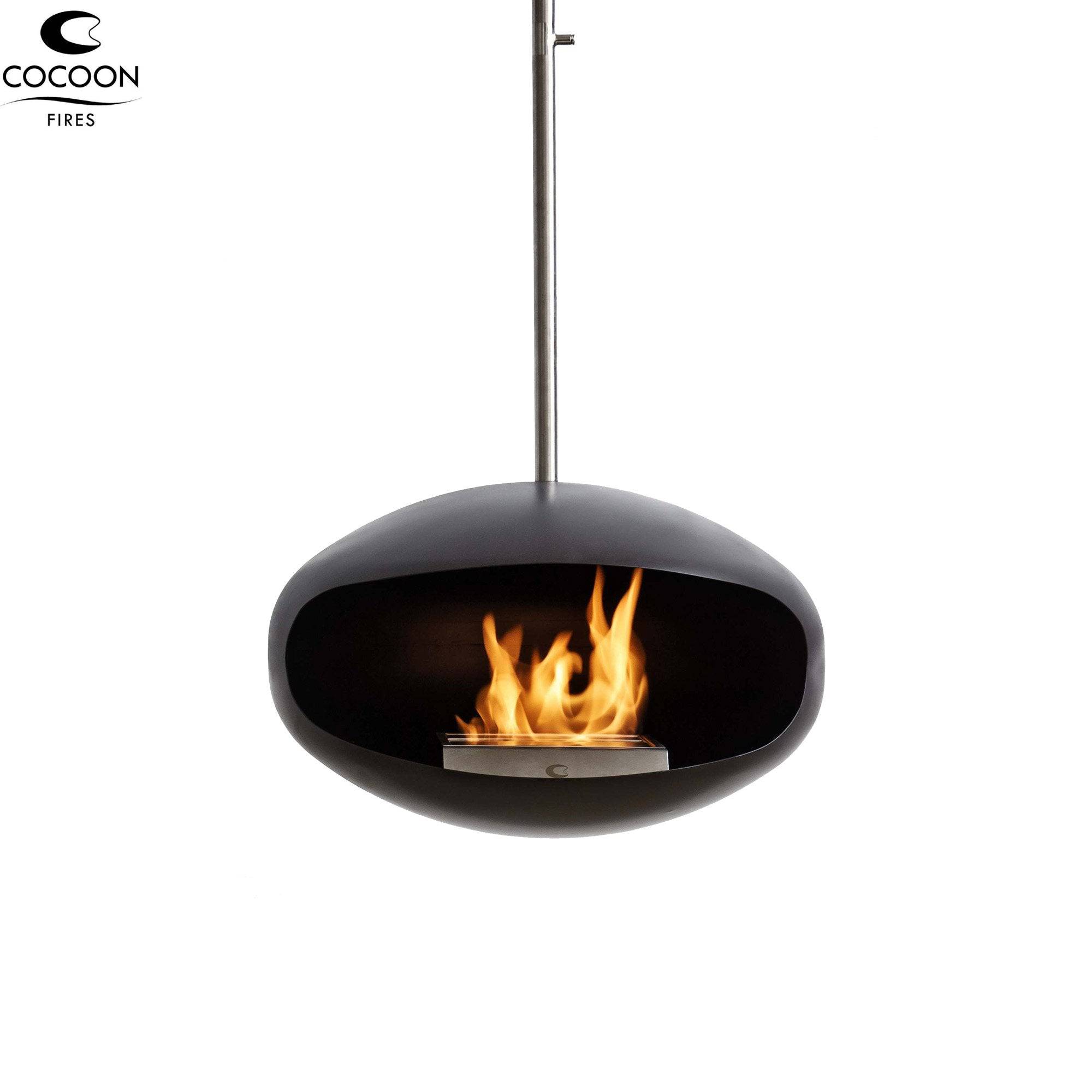 Aeris | Hanging Fireplace | Cocoon Fires | Skandium London