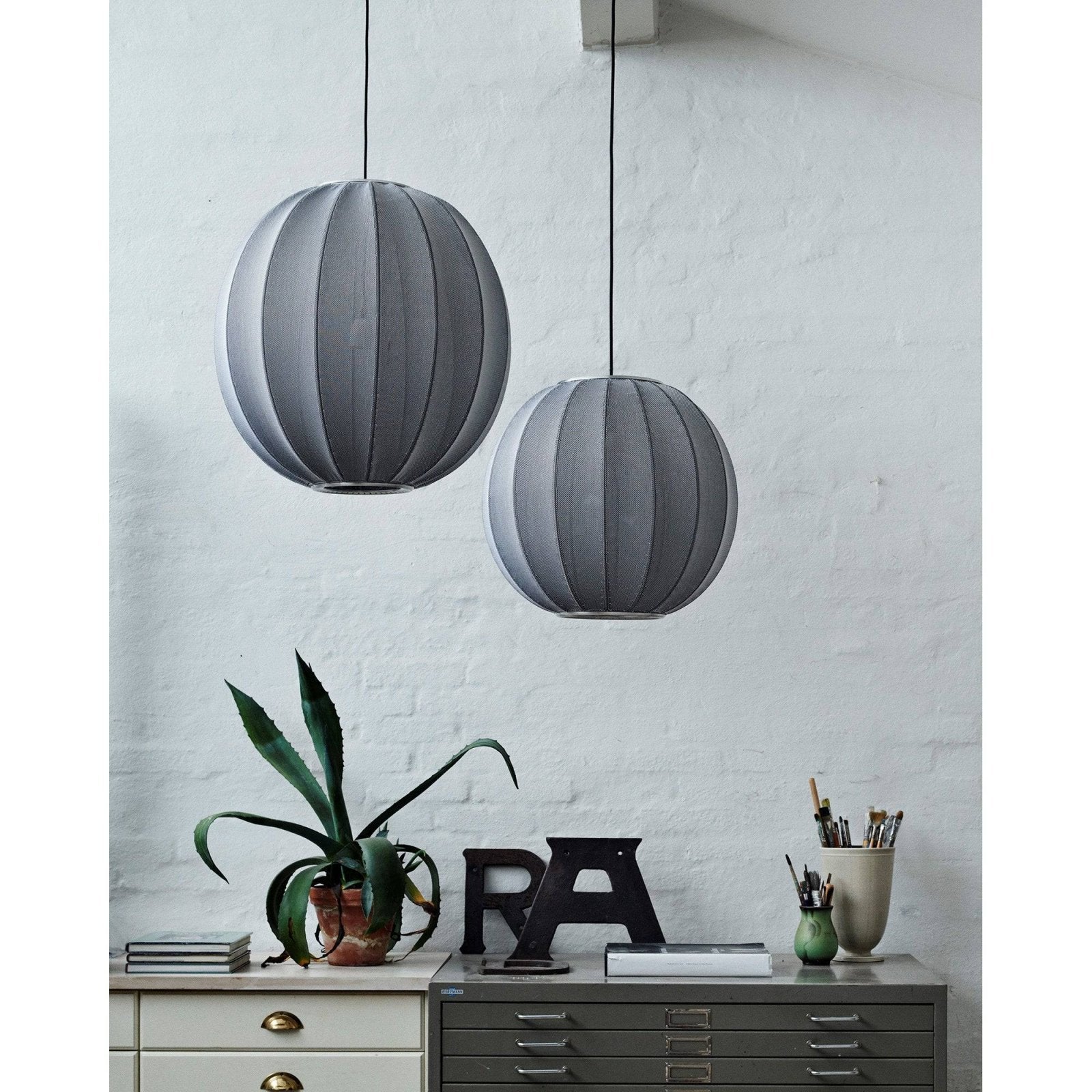 Made By Hand - Knit-Wit 45 Pendant Lamp - Round - Skandium London