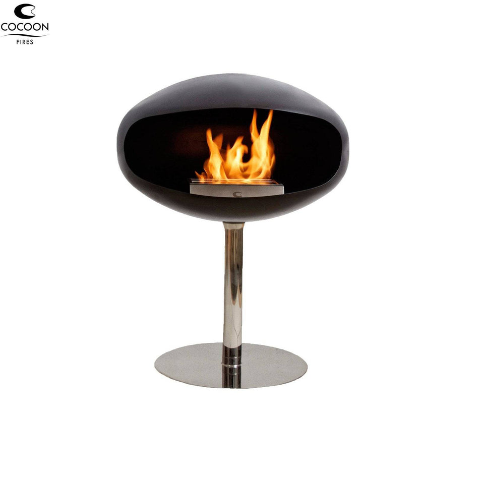 Cocoon Fires - Cocoon Fireplace - Standing Pedestal - Skandium London