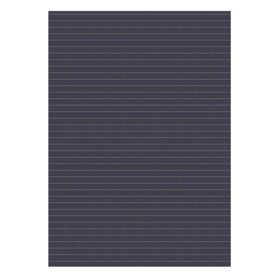 Line rug, dark blue/natural | Woodnotes | Skandium London