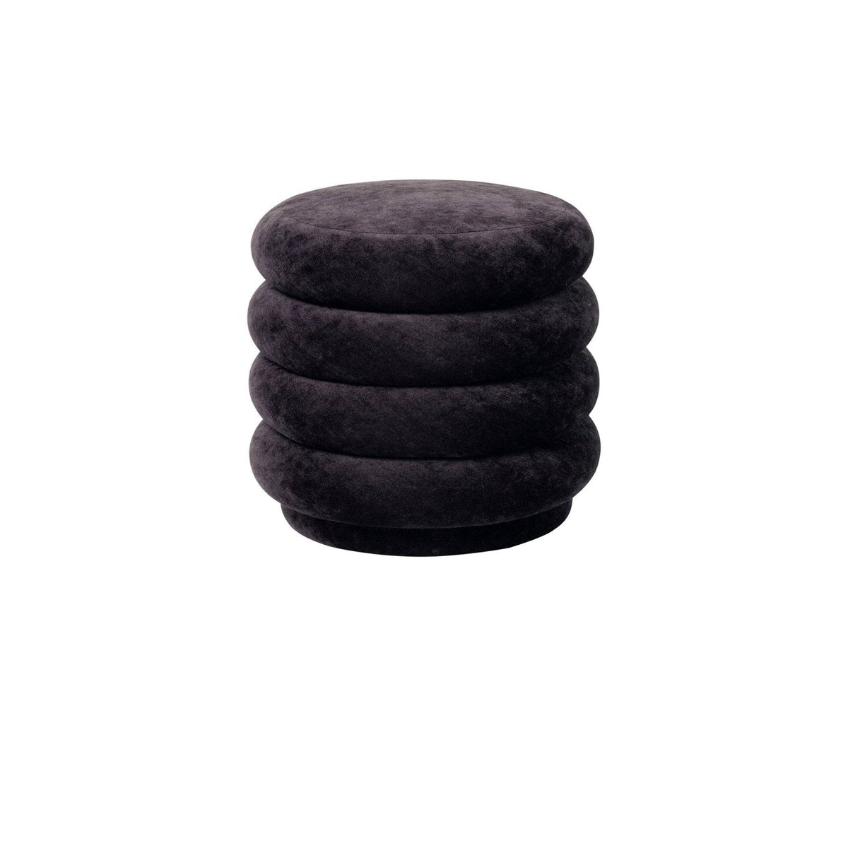 Ferm Living - Round pouf - faded velvet - Skandium London