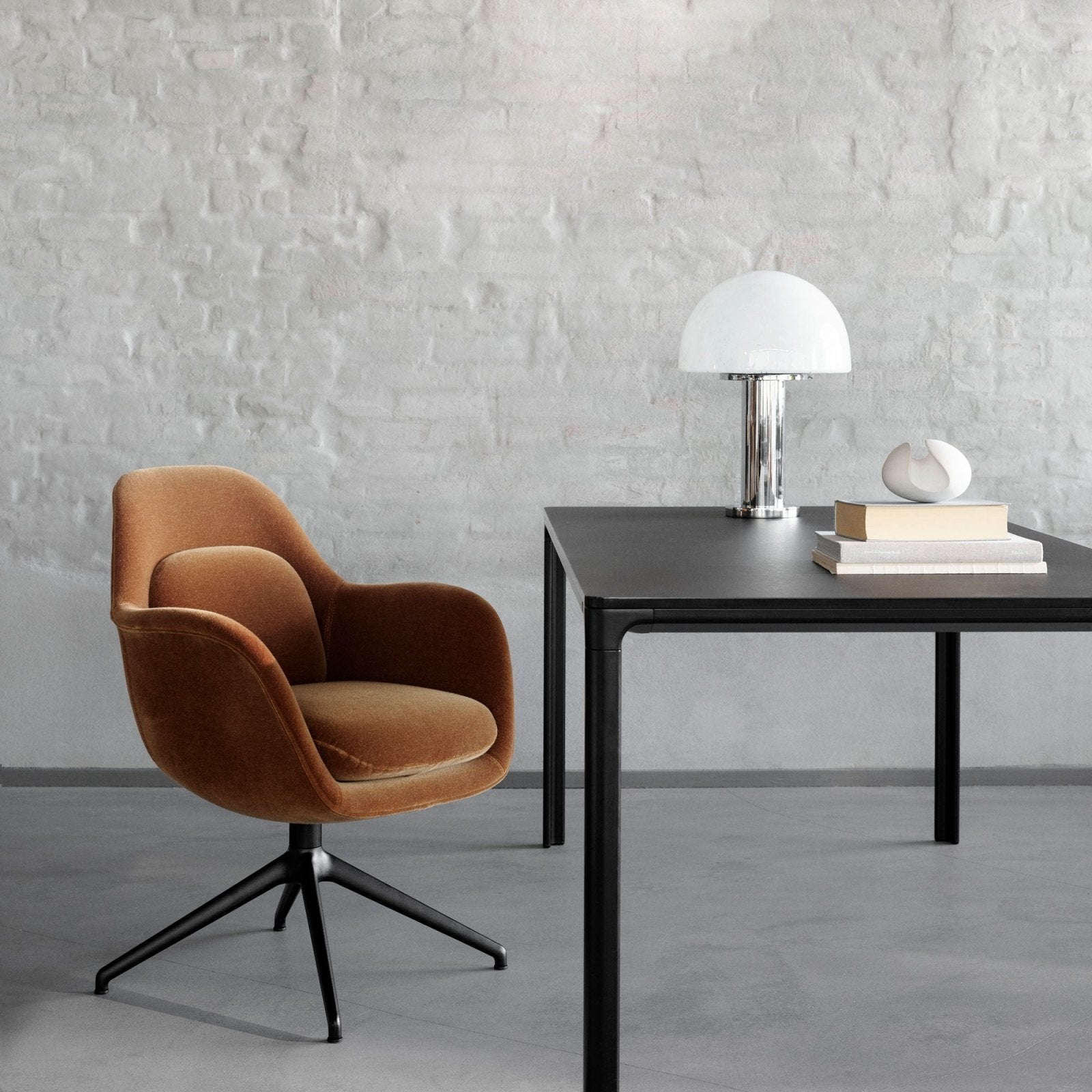 Fredericia - Swoon Chair Swivel Base - Skandium London