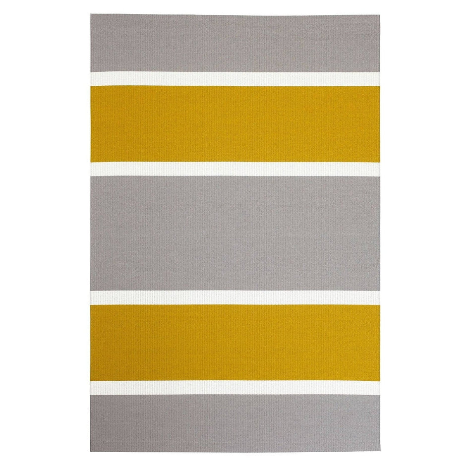 Woodnotes - Bridge rug, light grey/brass - Skandium London