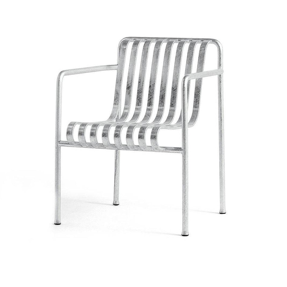 Palissade Dining Armchair | Hot Galvanised Steel | HAY | Skandium London