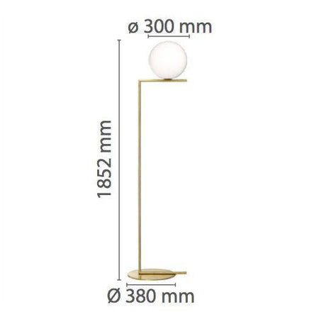 Flos - IC F2 Floor Lamp - Skandium London