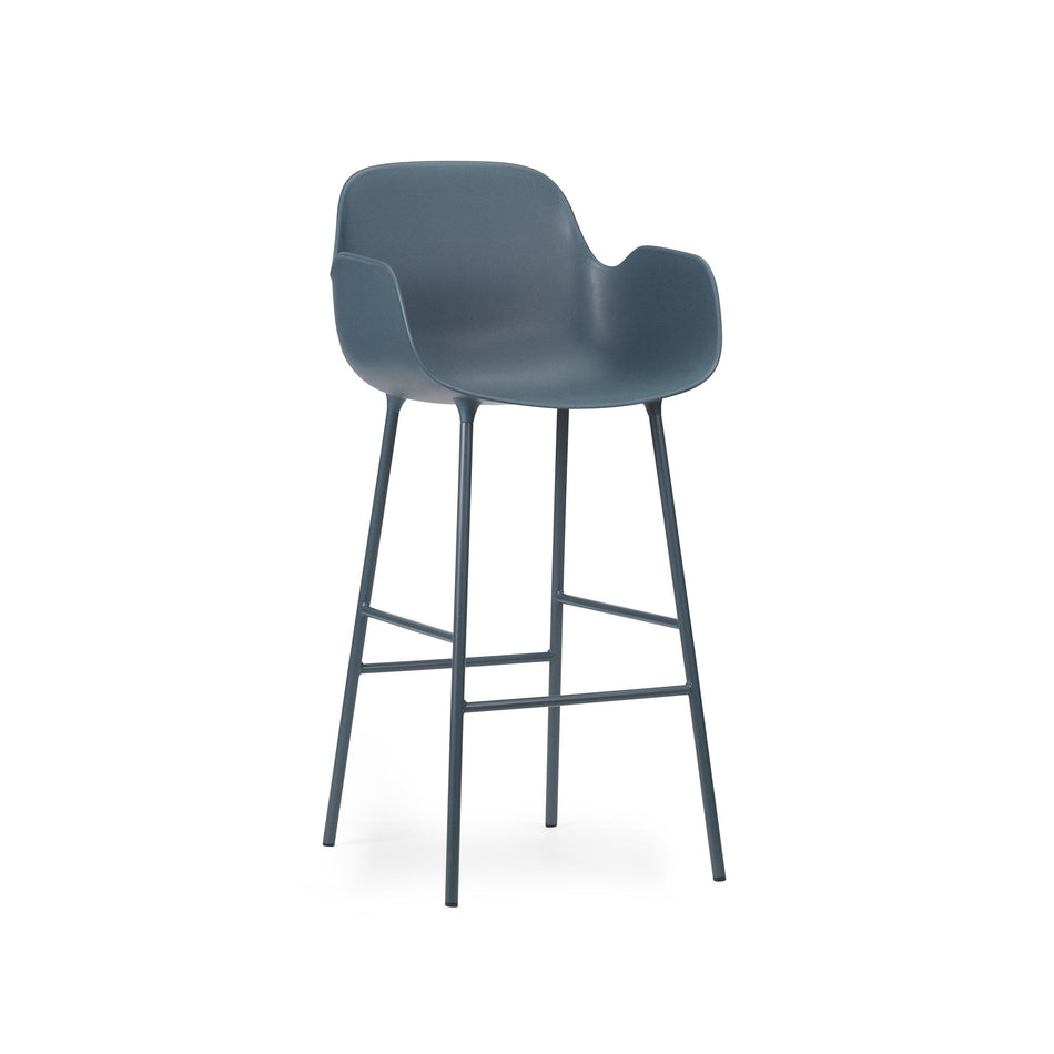 Form Bar Armchair 75cm Steel